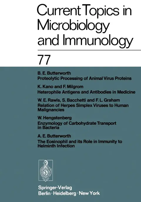 Cover of Current Topics in Microbiology and Immunology
