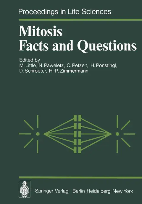 Cover of Mitosis Facts and Questions