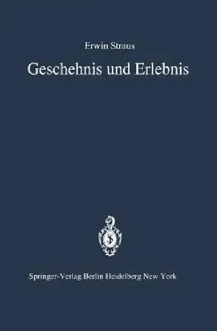 Cover of Geschehnis Und Erlebnis