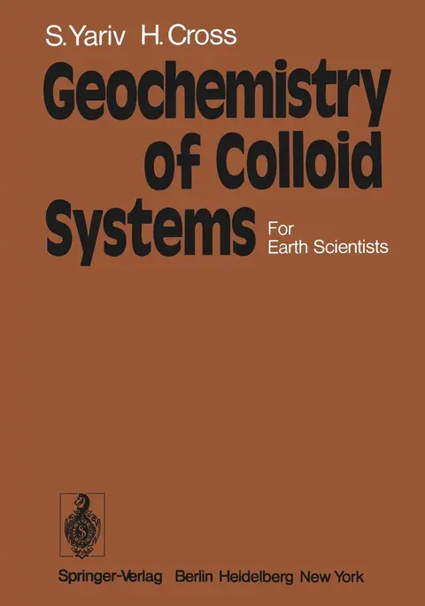 Cover of Geochemistry of Colloid Systems