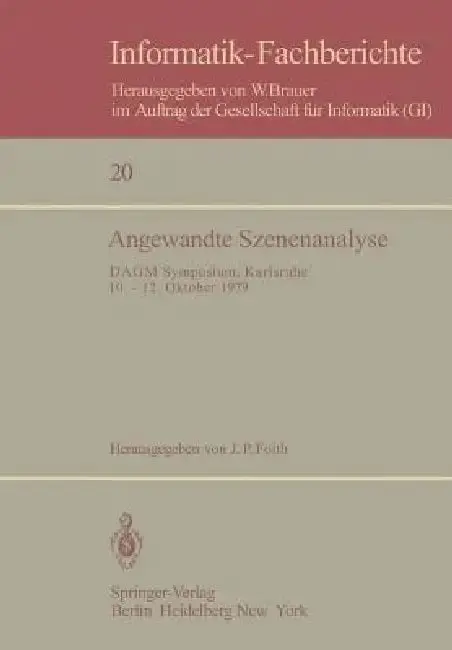 Cover of Angewandte Szenenanalyse