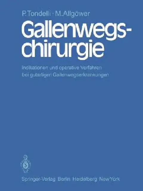 Cover of Gallenwegschirurgie