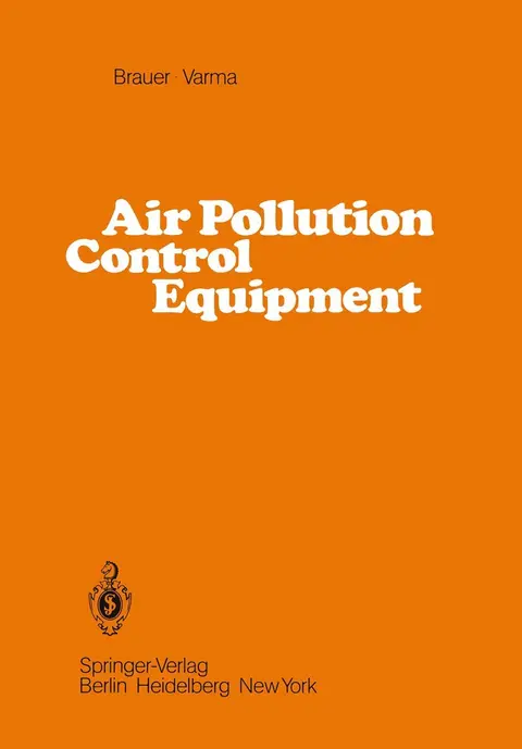 Cover of Air Pollution Control Equipment