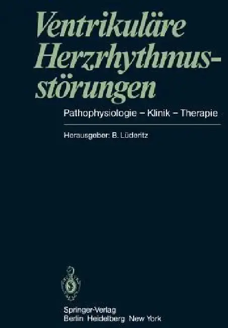 Cover of Ventrikuläre Herzrhythmusstörungen