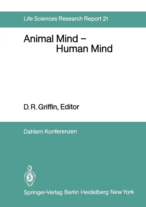 Cover of Animal Mind - Human Mind