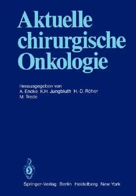 Cover of Aktuelle Chirurgische Onkologie