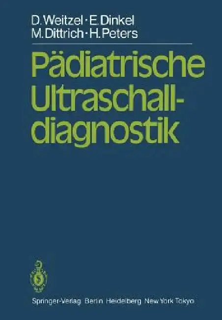 Cover of Pädiatrische Ultraschalldiagnostik