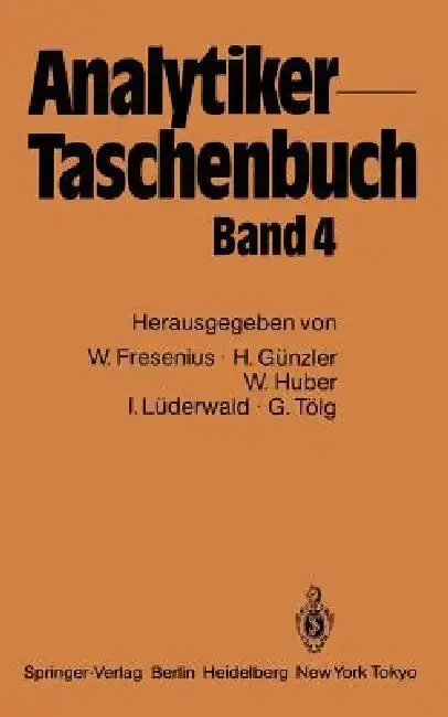 Cover of Analytiker-Taschenbuch