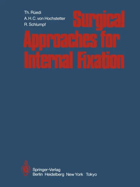 Cover of Surgical Approaches for Internal Fixation