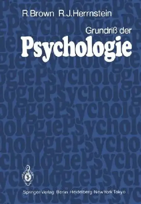 Cover of Grundriß Der Psychologie