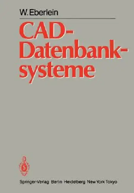 Cover of Cad-Datenbanksysteme