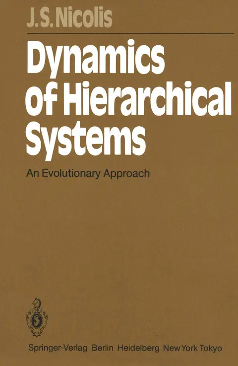 Cover of Dynamics of Hierarchical Systems