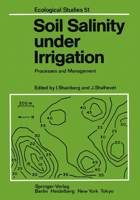 Cover of Soil Salinity under Irrigation