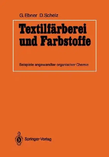 Cover of Textilfärberei Und Farbstoffe