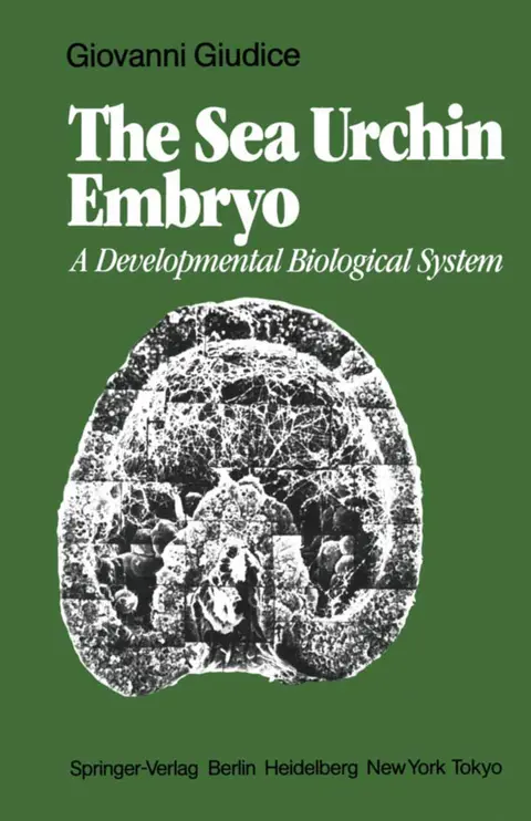 Cover of The Sea Urchin Embryo