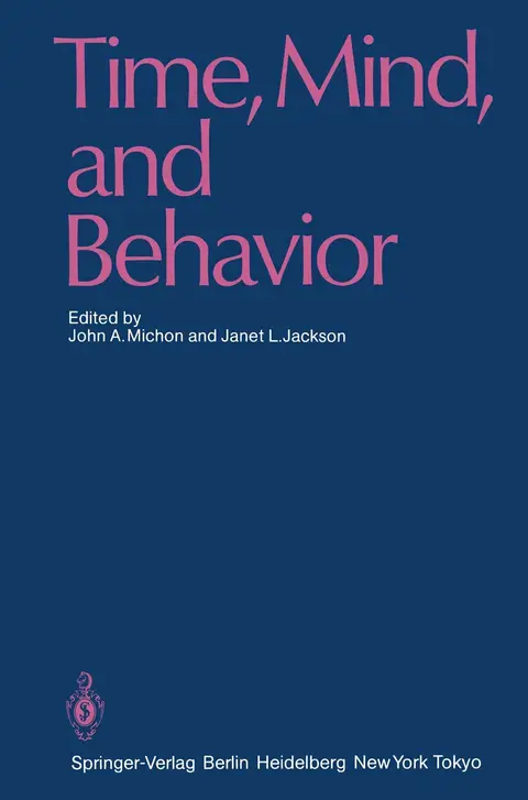 Cover of Time, Mind, and Behavior