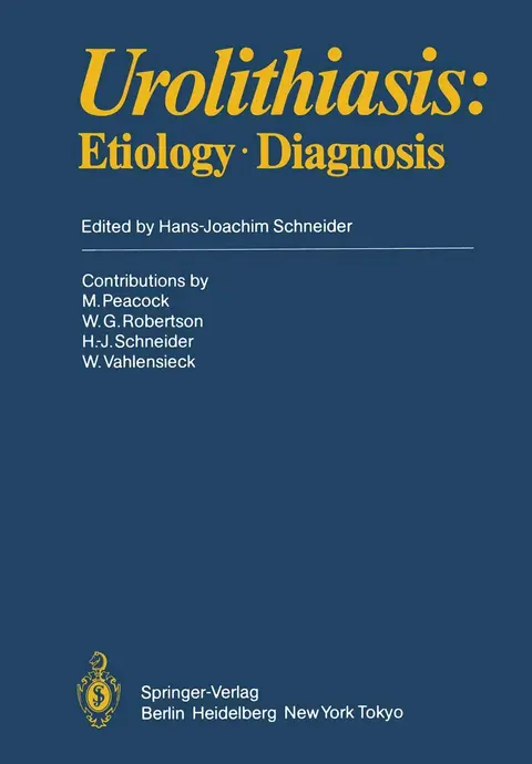Cover of Urolithiasis