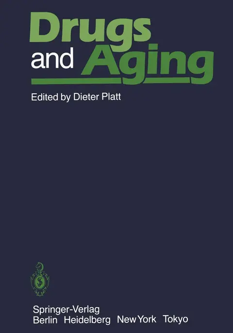 Cover of Drugs and Aging