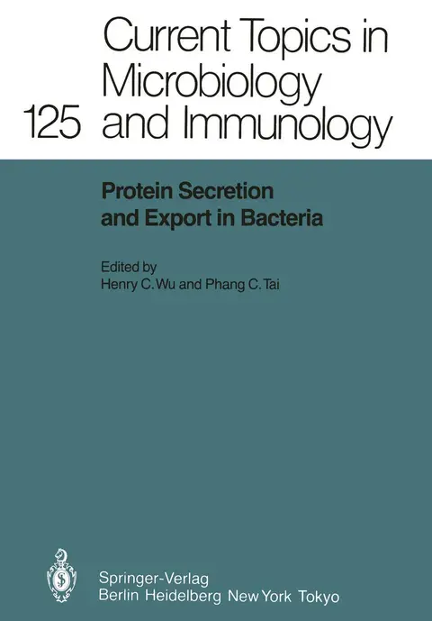 Cover of Protein Secretion and Export in Bacteria