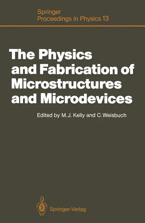 Cover of The Physics and Fabrication of Microstructures and Microdevices