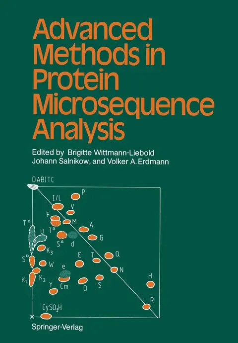 Cover of Advanced Methods in Protein Microsequence Analysis