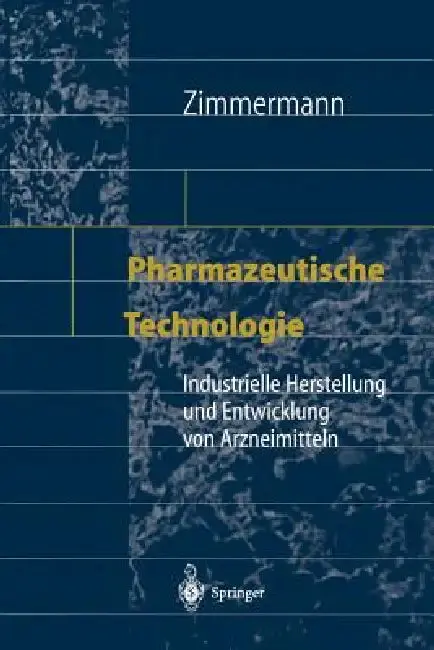 Cover of Pharmazeutische Technologie
