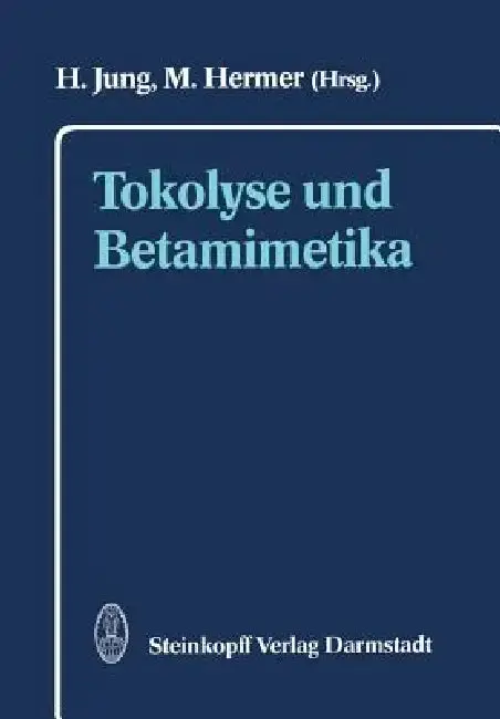 Cover of Tokolyse Und Betamimetika