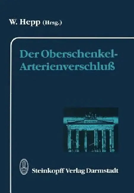 Cover of Der Oberschenkel-Arterienverschluß