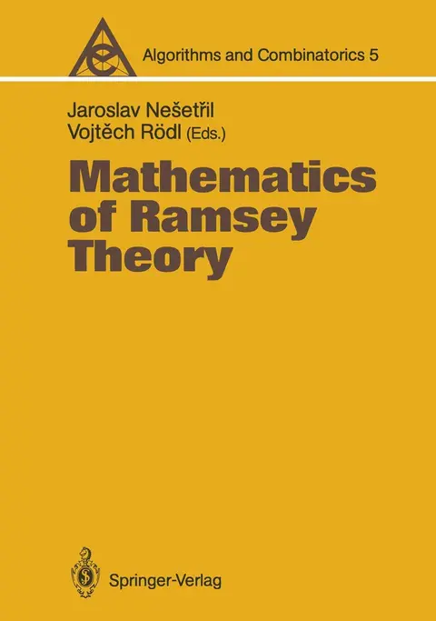 Cover of Mathematics of Ramsey Theory