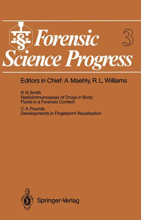 Cover of Forensic Science Progress