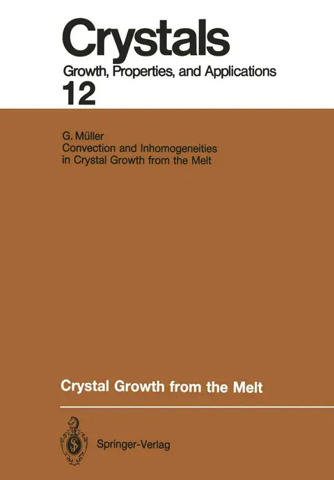 Cover of Crystal Growth from the Melt