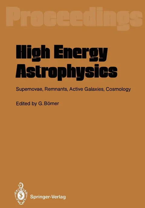 Cover of High Energy Astrophysics