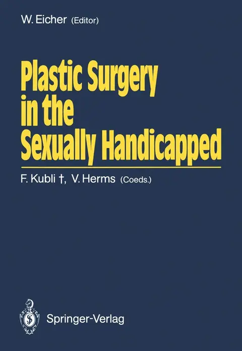 Cover of Plastic Surgery in the Sexually Handicapped