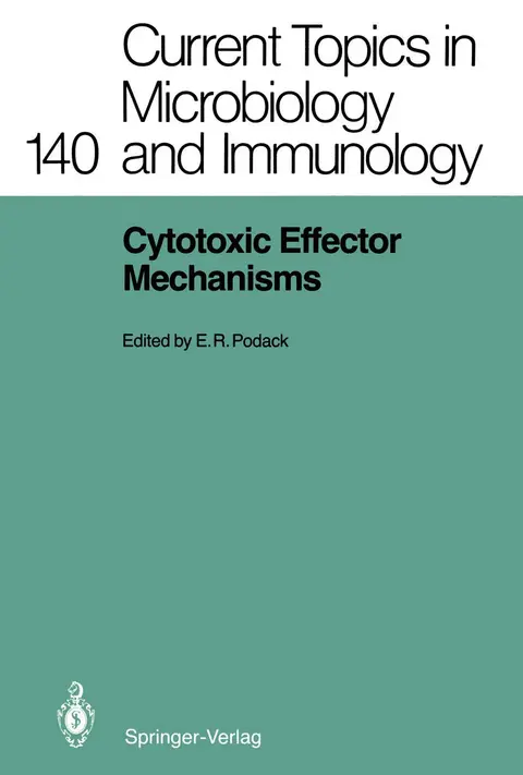 Cover of Cytotoxic Effector Mechanisms