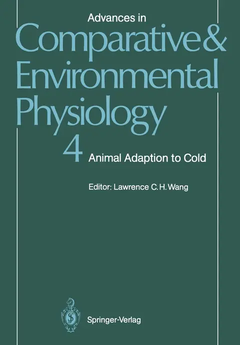 Cover of Advances in Comparative and Environmental Physiology