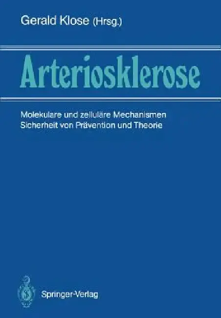 Cover of Arteriosklerose