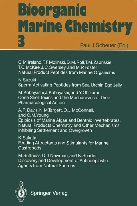 Cover of Bioorganic Marine Chemistry