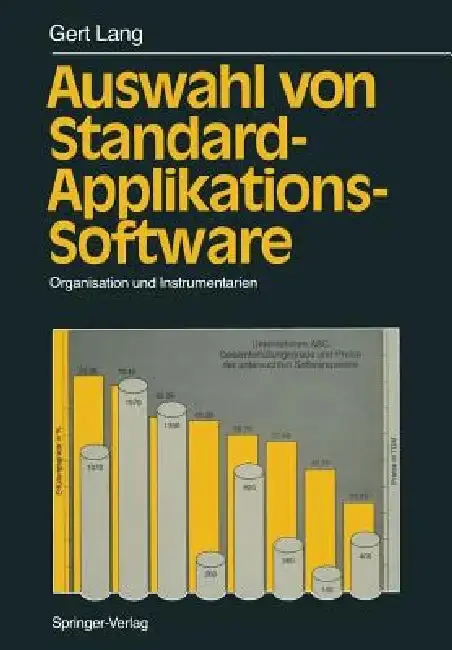 Cover of Auswahl Von Standard-Applikations-Software