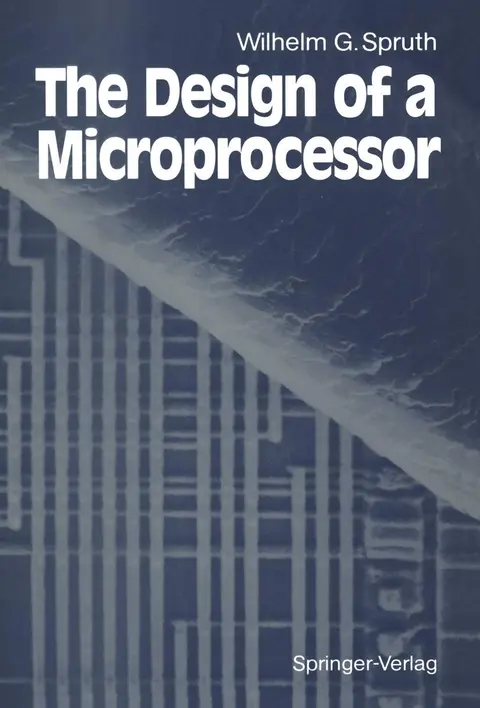 Cover of The Design of a Microprocessor