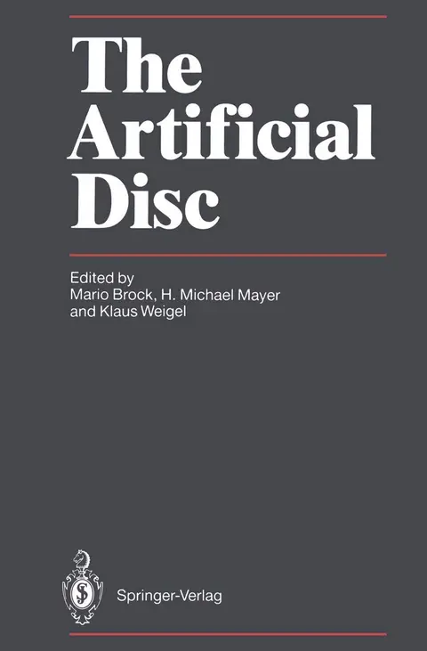 Cover of The Artificial Disc