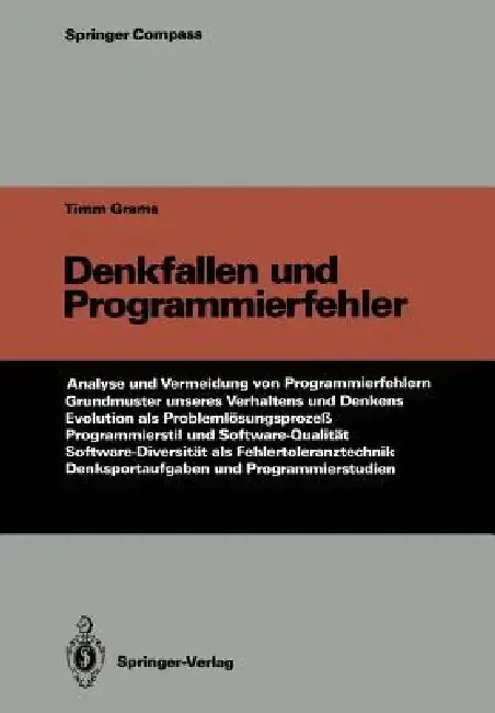 Cover of Denkfallen Und Programmierfehler