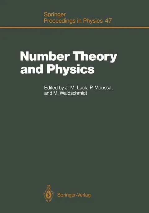 Cover of Number Theory and Physics
