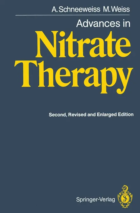 Cover of Advances in Nitrate Therapy