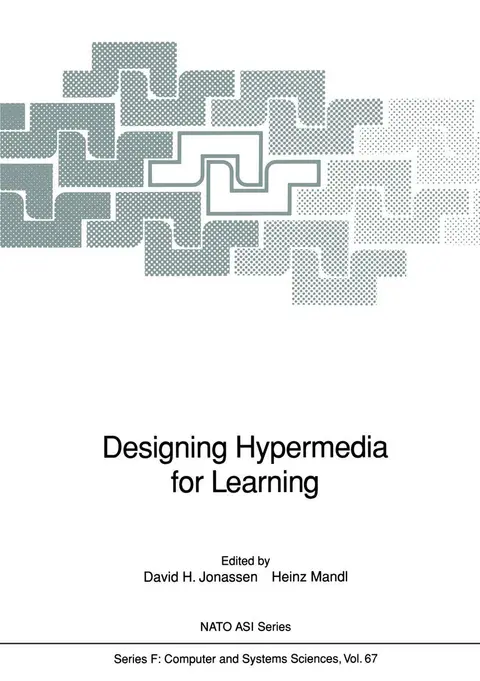Cover of Designing Hypermedia for Learning