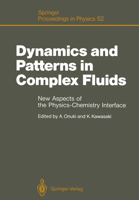 Cover of Dynamics and Patterns in Complex Fluids