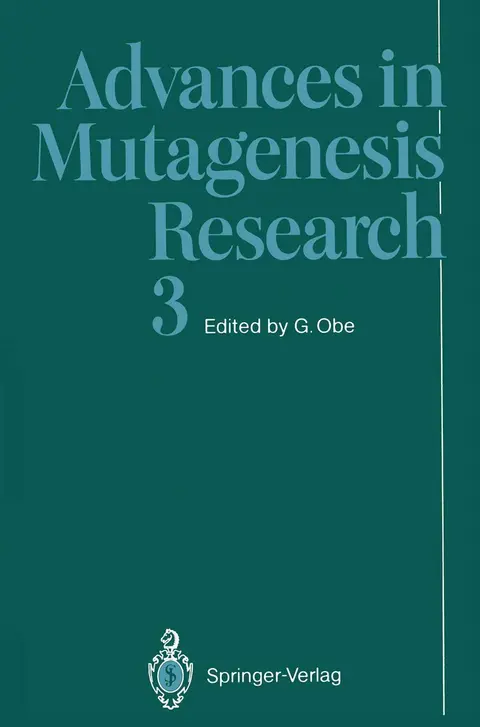 Cover of Advances in Mutagenesis Research