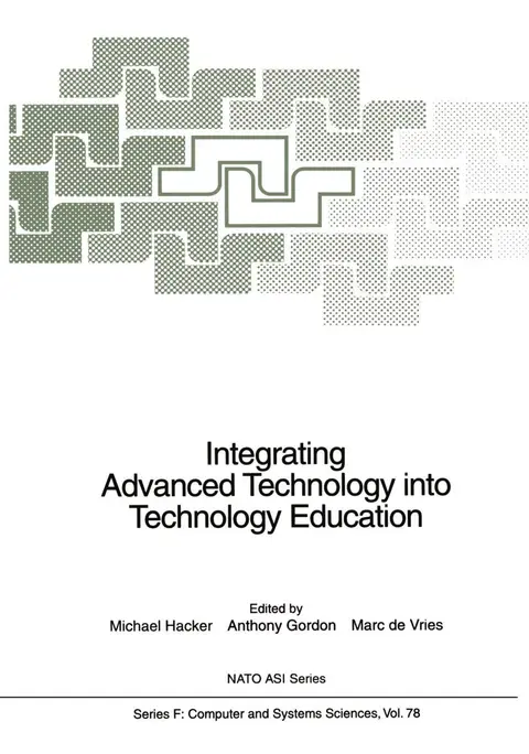 Cover of Integrating Advanced Technology into Technology Education