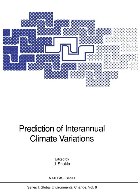 Cover of Prediction of Interannual Climate Variations