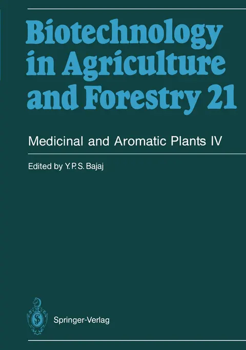 Cover of Medicinal and Aromatic Plants IV