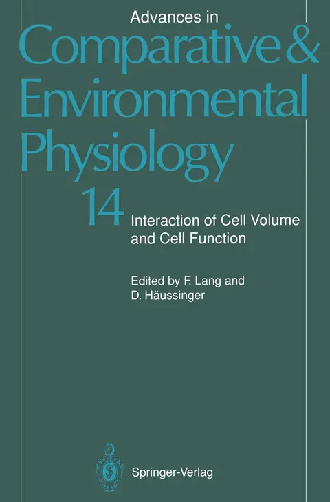 Cover of Advances in Comparative and Environmental Physiology